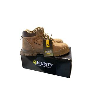 Guysia Lightweight Steel Toes Non-Slip Safety Boot US Size 12.5 Men's High Top